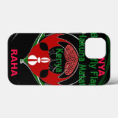 Kenya Raha Hakuna Matata. Case-Mate iPhone Case (Achterkant (horizontaal))
