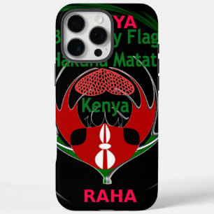Kenya Raha Hakuna Matata iPhone 16 Pro Max Hoesje