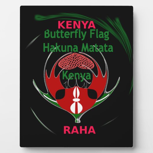 Kenya Raha Hakuna Matata.jpg Fotoplaat (Voorkant)