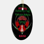 Kenya Raha Hakuna Matata.jpg Keramisch Ornament (Rechts)