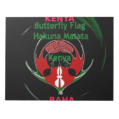 Kenya Raha Hakuna Matata.jpg Notitieblok (Voorkant)