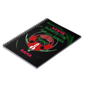 Kenya Raha Hakuna Matata.jpg Notitieboek (Linkerzijde)
