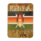 Kenya Souvenir Magnet Magneet (Verticaal)