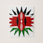 Kenya Star Legpuzzel (Verticaal)