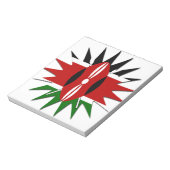 Kenya Star Notitieblok (Linkerzijde)