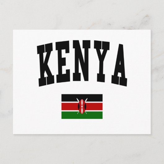Kenya Style Briefkaart (Voorkant)