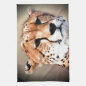 Kenya Tour Safari Cheetah Tear Marks Theedoek (Verticaal)