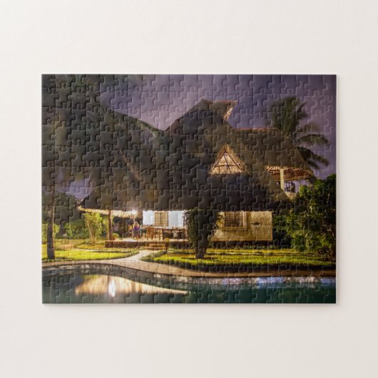 Kenya Vakantie Lodge Legpuzzel (Horizontaal)