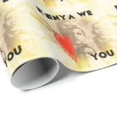 Kenya We houden van je Cadeaupapier (Rol Hoek)