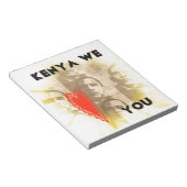 Kenya We houden van je Notitieblok (Schuin)