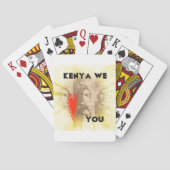 Kenya We houden van je Speelkaarten (Achterkant)