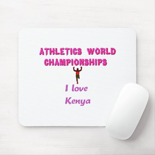 Kenya World's Athletic Champions. Muismat (Met muis)