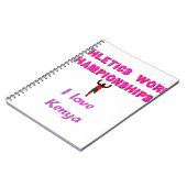 Kenya World's Athletic Champions.png Notitieboek (Linkerzijde)