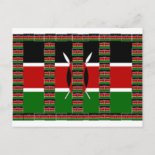 Kenyan Black-rood Briefkaart