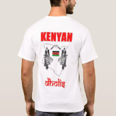 Kenyan Dholis T-shirt (Achterkant)