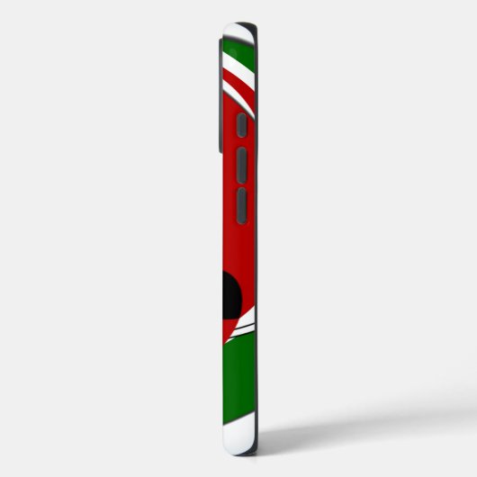 Kenyan Flag Case-Mate iPhone Case (Achterkant / Links)