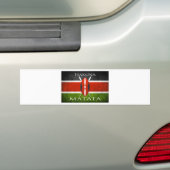 Kenyan Flag - Hakuna Matata Bumpersticker (Op auto)