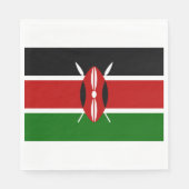 Kenyan Flag (Kenia) Servet (Voorkant)