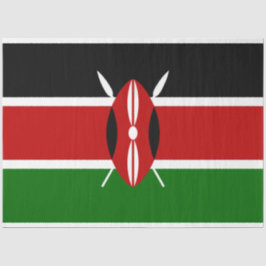 Kenyan Flag (Kenia) Tissuepapier