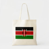 Kenyan Flag (Kenia) Tote Bag (Voorkant)