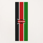 Kenyan Flag (Kenia) Yogamat (Voorkant)