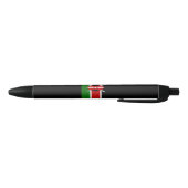 Kenyan Flag (Kenia) Zwarte Inkt Pen (Bodem)
