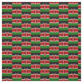 Kenyan Flag & Kenya Trendy Fabric/mode Stof (Swatch)