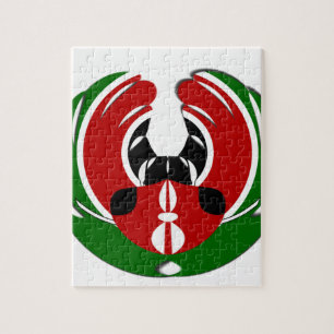 Kenyan Flag Legpuzzel