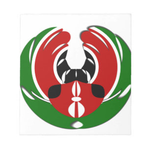 Kenyan Flag Notitieblok