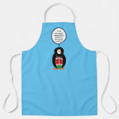 Kenyan Flag Talking Ms Penguin Personalized Text Schort (Voorkant)