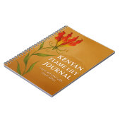 Kenyan Flame Lily Journal – Soulful Notebook  Notitieboek (Linkerzijde)