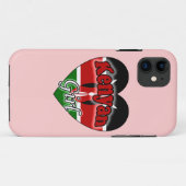 Kenyan Girl Case-Mate iPhone Case (Achterkant (horizontaal))
