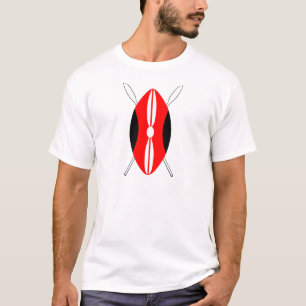 Kenyan Maasai Shield T-shirt