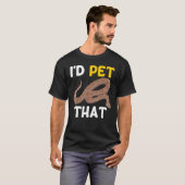Kenyan Sand Boa Snake Owner I d Pet That 1 T-shirt (Voorkant volledig)