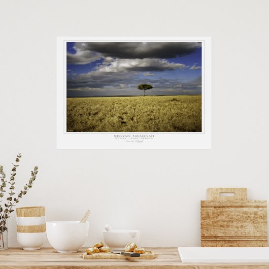Kenyan Savannah Print (Keuken)