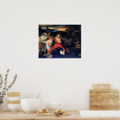 Kenyon Cox na Titian's Madonna van het konijn Poster (Keuken)