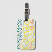 Kenzo Bagagelabel (Voorkant (verticaal))