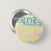 Kenzo Ronde Button 5,7 Cm (Voorkant /achterkant)