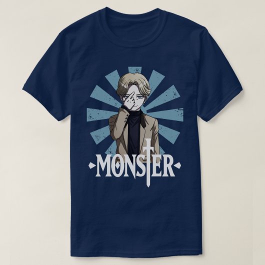 Kenzo Tenma A Heros Journey Monsters Collectie T-shirt (Design voorkant)
