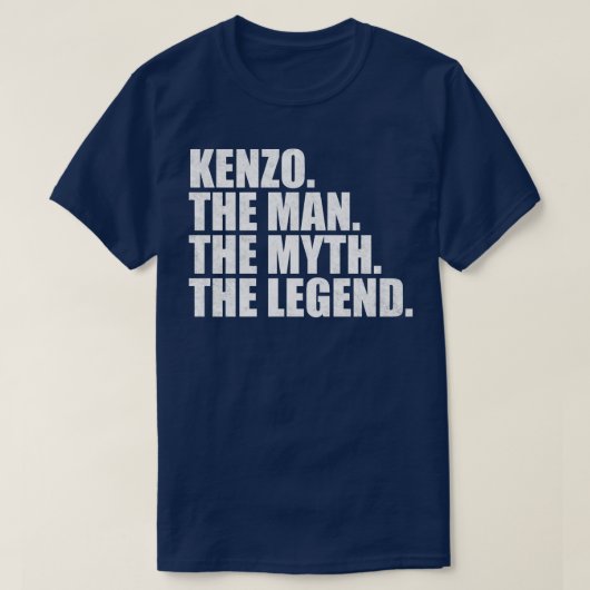 KenzoKenzo Naam Kenzo Voornaam T-shirt (Design voorkant)