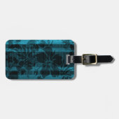 Keokea Beach Faux Wood Surfboard Bagagelabels (Voorkant horizontaal)