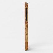 Keokea Beach Faux Wood Surfboard Case-Mate iPhone Case (Achterkant/links)