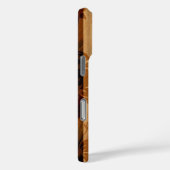 Keokea Beach Hibiscus Faux Wood Surfboard Case-Mate iPhone Case (Achterkant / Rechts)