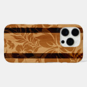 Keokea Beach Hibiscus Faux Wood Surfboard Case-Mate iPhone Case (Achterkant (horizontaal))