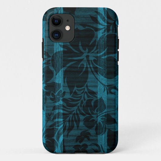 Keokea Beach Nep houten Surfboard iPhone 5 Hoesjes (Achterkant)