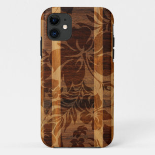 Keokea Beach Nep houten Surfboard iPhone 5 Hoesjes
