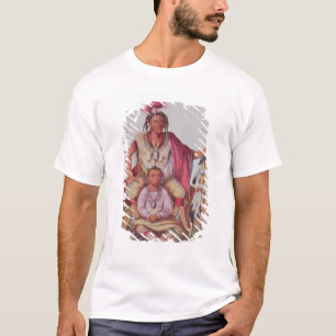 Keokuk of "Watchful Fox", chef van de Sauks T-shirt
