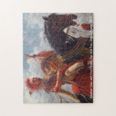 Keokuk, Sac en Fox Native American Chief Legpuzzel (Verticaal)