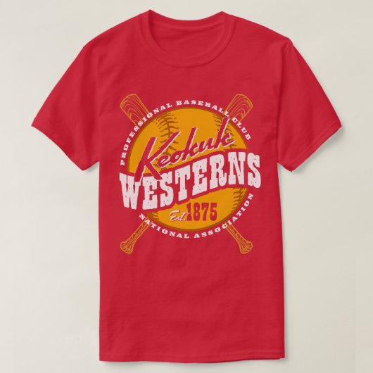 Keokuk Westerns T-shirt (Design voorkant)
