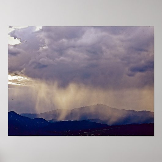 KEP_20050909 Rain storm langs de voorkant Poster (Voorkant)